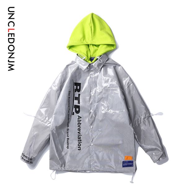 uncledonjm brand 2020 new younger casual pvc striped turn-down collar patchwork full length sleeves men jacket 617w, Black;brown
uncledonjm brand 2020 new younger casual pvc striped turn-down collar patchwork full length sleeves men jacket 617w, Black;brown