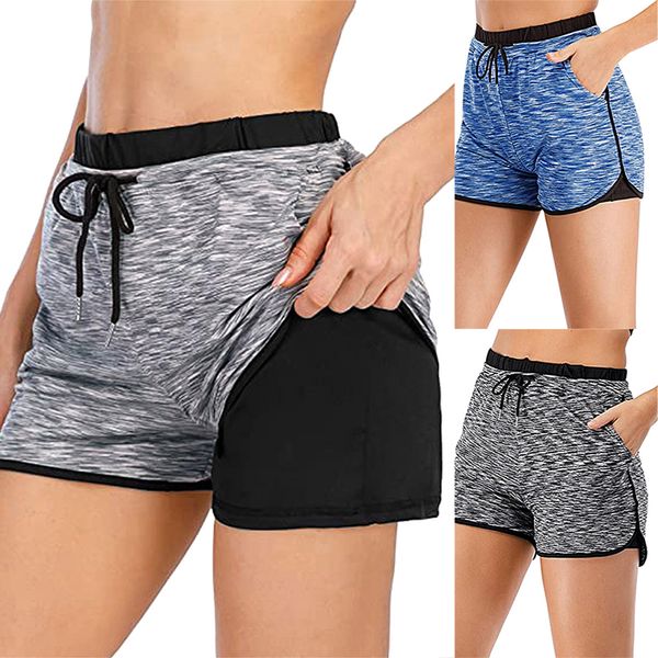 summer women yoga shorts high waist double layer hip-up tight elastic sport shorts drawstring running fitness gym clothes, White;red
summer women yoga shorts high waist double layer hip-up tight elastic sport shorts drawstring running fitness gym clothes, White;red
