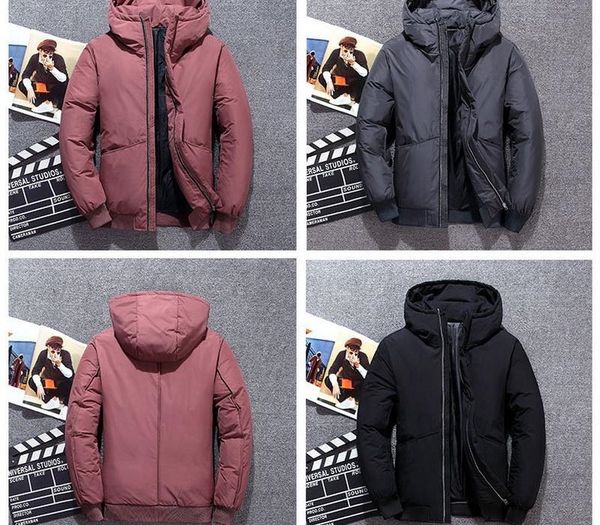 2019 down jacket men winter portability warm 90% white duck down hooded man coat jaqueta masculino chaqueta hombre, Black
2019 down jacket men winter portability warm 90% white duck down hooded man coat jaqueta masculino chaqueta hombre, Black