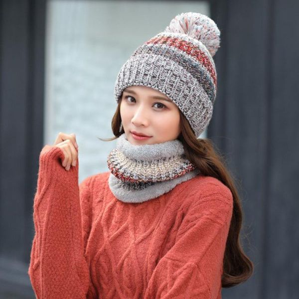 caps women multi-function patchwork thickened windproof warm scarf hat two piece suit knitting wool touca gorro mujer sombrero, Blue;gray
caps women multi-function patchwork thickened windproof warm scarf hat two piece suit knitting wool touca gorro mujer sombrero, Blue;gray