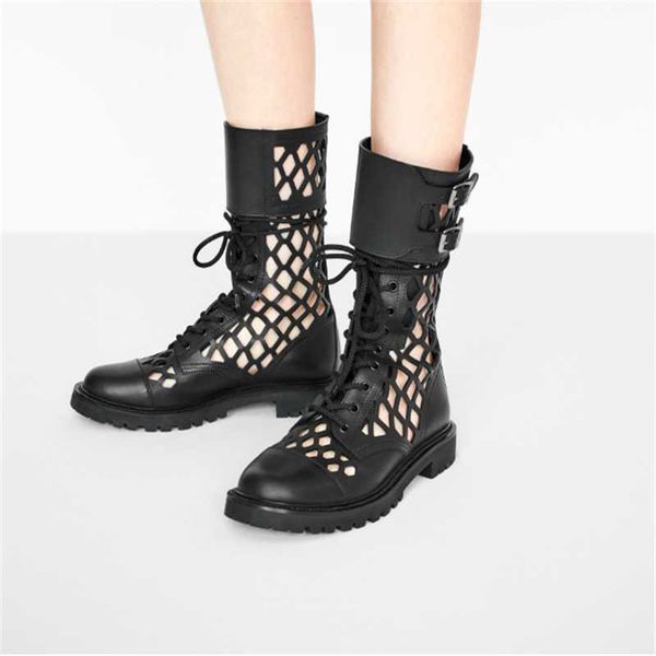 dilalula genuine leather summer autumn hollow ankle boots ladies metal buckle lace up low heel party dating shoes woman, Black
dilalula genuine leather summer autumn hollow ankle boots ladies metal buckle lace up low heel party dating shoes woman, Black