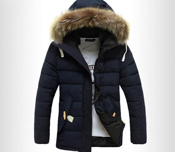 thickening cotton coat fur collar cashmere padded jacket outerwear with hat leisure winter clothing men outdoor apparel keep warm 85xb h1, Black
thickening cotton coat fur collar cashmere padded jacket outerwear with hat leisure winter clothing men outdoor apparel keep warm 85xb h1, Black