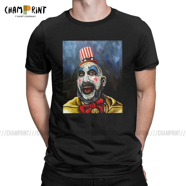 captain spaulding t-shirts men horror halloween gift house of 1000 corpses t shirt macabre slasher devil's rejects tee shirt
captain spaulding t-shirts men horror halloween gift house of 1000 corpses t shirt macabre slasher devil's rejects tee shirt