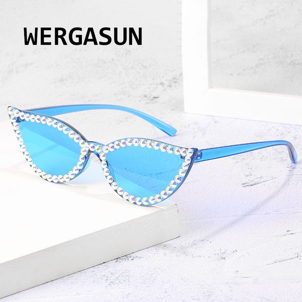 wergasun diamond cat eye sunglasses women brand designer sun glasses luxury crystal frame rhinestone eyewear oculos, White;black
wergasun diamond cat eye sunglasses women brand designer sun glasses luxury crystal frame rhinestone eyewear oculos, White;black