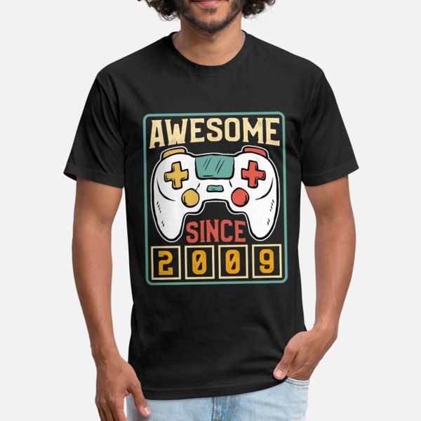 awesome since 2009 birthday gift video game lover t shirt men printed cotton s-xxxl slim sunlight new style summer style unique shirt
awesome since 2009 birthday gift video game lover t shirt men printed cotton s-xxxl slim sunlight new style summer style unique shirt