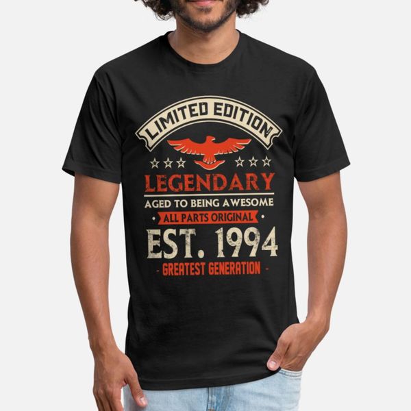 limited edition legendary est 1994 t shirt men custom cotton size s-3xl standard interesting comical spring cool shirt
limited edition legendary est 1994 t shirt men custom cotton size s-3xl standard interesting comical spring cool shirt