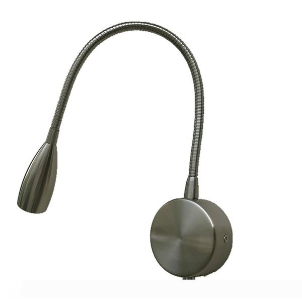 ch flexible gooseneck wall light hard wired on-off switch nickel finish narrow beam firm directional neck led 3w for rvs boats house
ch flexible gooseneck wall light hard wired on-off switch nickel finish narrow beam firm directional neck led 3w for rvs boats house
