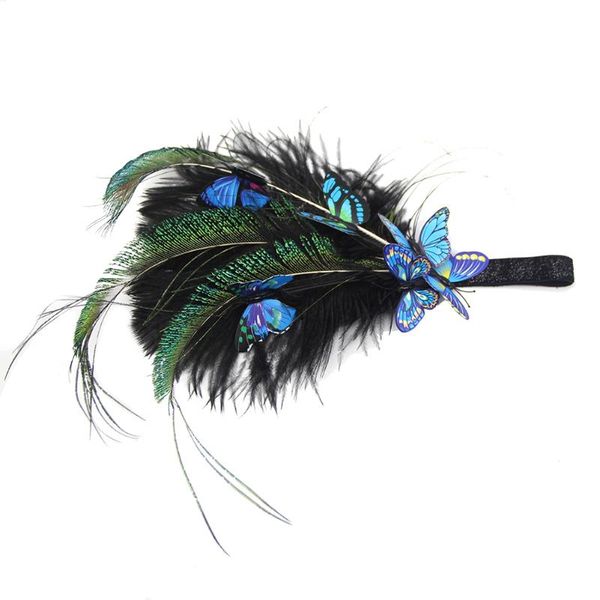 hair accessories elastic women headband vintage feather headpiece party 1920s flapper fancy gatsby gift decorative 
hair accessories elastic women headband vintage feather headpiece party 1920s flapper fancy gatsby gift decorative