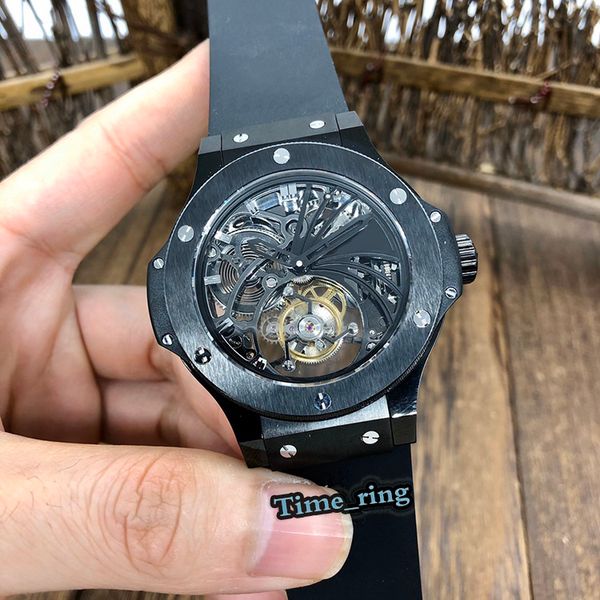 v3 upgraded version 304.tx.1170.lr skeleton dial black steel case true tourbillon mechanical movement mens watch rubber strap luxry watches, Slivery;brown
v3 upgraded version 304.tx.1170.lr skeleton dial black steel case true tourbillon mechanical movement mens watch rubber strap luxry watches, Slivery;brown