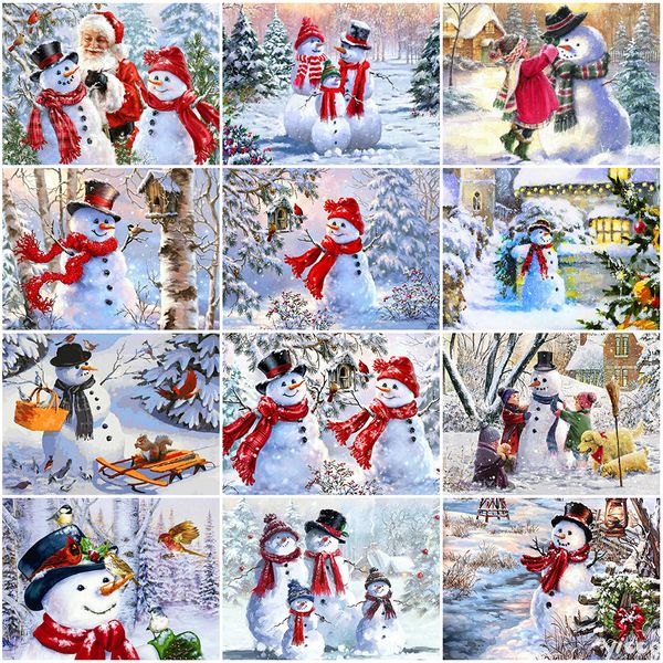evershine diamond painting snowman cross stitch diamond embroidery winter scenery 5d diy rhinestone picture home decoration 
evershine diamond painting snowman cross stitch diamond embroidery winter scenery 5d diy rhinestone picture home decoration
