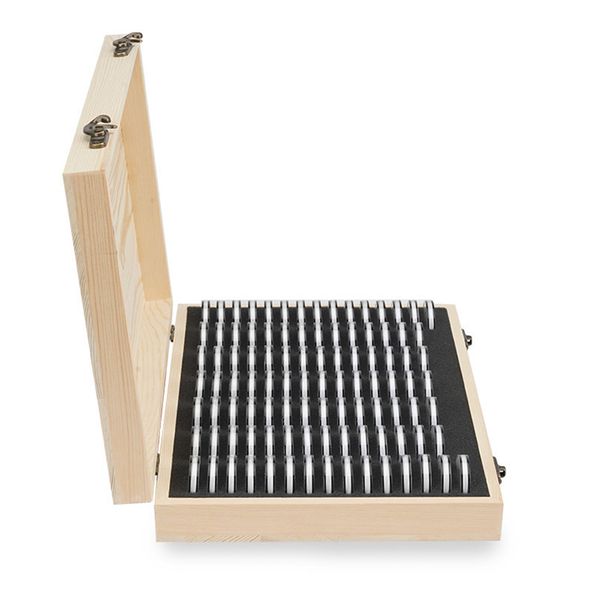 gifts commemorative wooden display collection case coin storage box protective
