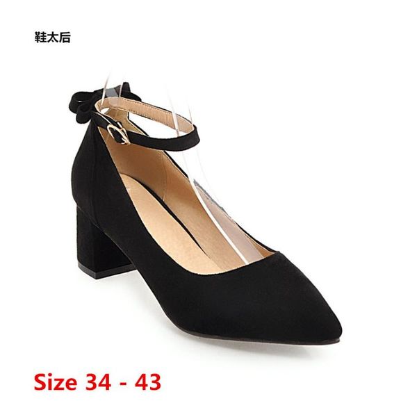 stiletto ankle strap women pumps med high heel shoes party wedding women concise office lady high heels big size 34 - 43, Black
stiletto ankle strap women pumps med high heel shoes party wedding women concise office lady high heels big size 34 - 43, Black