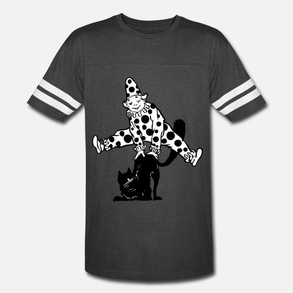 clown jumping over cat t shirt men customized 100% cotton crew neck natural anti-wrinkle fashion summer style letter shirt
clown jumping over cat t shirt men customized 100% cotton crew neck natural anti-wrinkle fashion summer style letter shirt