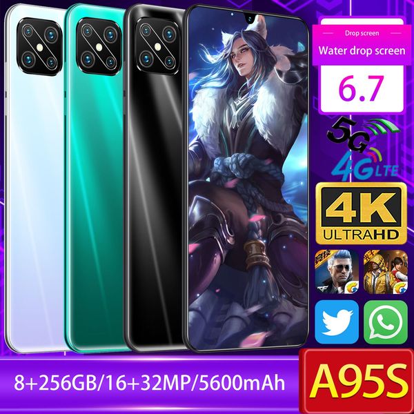 трансграничный мобильный телефон new hot a95s 2 + 16 трансграничных горячей продажи смартфона 6,7-дюймовый большой экран мобильного телефона
трансграничный мобильный телефон new hot a95s 2 + 16 трансграничных горячей продажи смартфона 6,7-дюймовый большой экран мобильного телефона