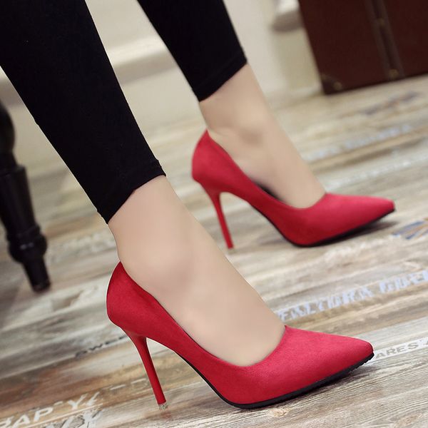 comfortable student high heels womens black tip suede etiquette interview semi-high heeled professional shoes all-match work shoes women
comfortable student high heels womens black tip suede etiquette interview semi-high heeled professional shoes all-match work shoes women