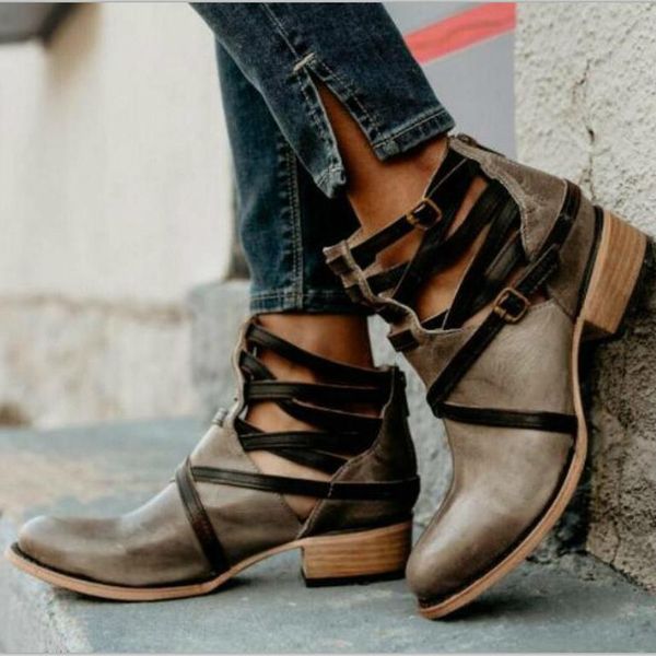 women ankle boots chaussure booties low heels pumps vintage pu leather gladiator plus size shoes woman zapatos mujer sapatod1544, Black
women ankle boots chaussure booties low heels pumps vintage pu leather gladiator plus size shoes woman zapatos mujer sapatod1544, Black