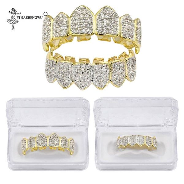 хип-хоп зубы grillz старого цвет посеребренного micro pave cz gold top bottom зубы грили набор vampire цирконий для мужчин, Slivery;golden
хип-хоп зубы grillz старого цвет посеребренного micro pave cz gold top bottom зубы грили набор vampire цирконий для мужчин, Slivery;golden