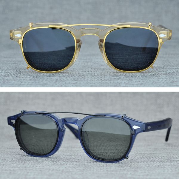 polarized clip on sunglasses men women johnny depp glasess vintage square sun glasses retro optical prescription eyewear uv400, White;black
polarized clip on sunglasses men women johnny depp glasess vintage square sun glasses retro optical prescription eyewear uv400, White;black