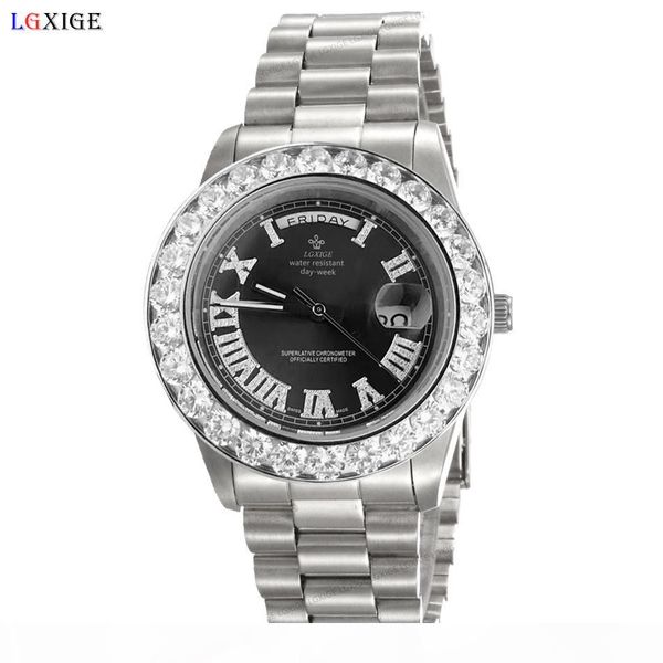 men brand watch big diamonds bezel luxury mens wrist watches for female clock designer fashion watch dropshipping, Slivery;brown
men brand watch big diamonds bezel luxury mens wrist watches for female clock designer fashion watch dropshipping, Slivery;brown