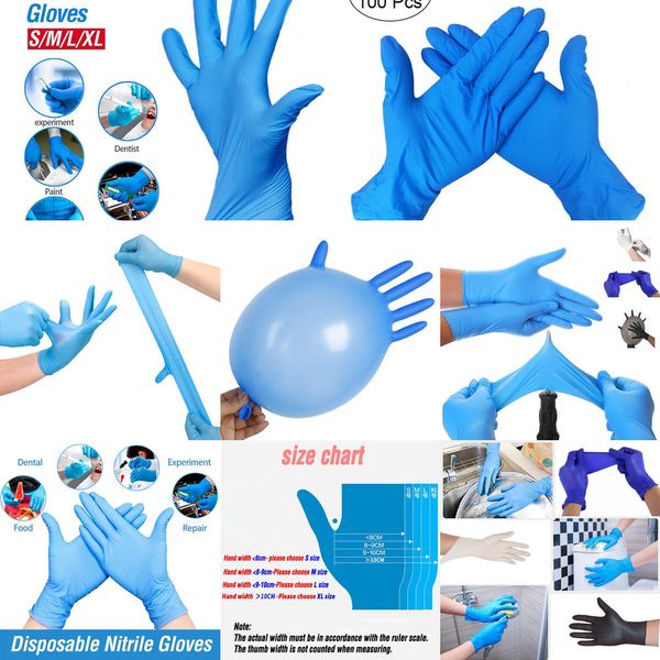 grade nitrile food gloves 100pcs/lot black blue white waterproof allergy disposable work s hy6r1
grade nitrile food gloves 100pcs/lot black blue white waterproof allergy disposable work s hy6r1