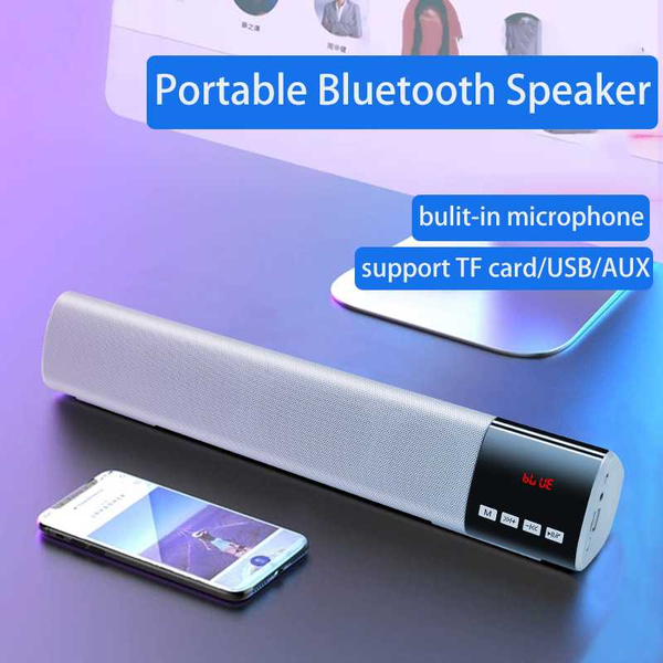 2020 portable bluetooth speaker wireless heavy bass column hands call fm stereo boombox support aux tf usb saving space
2020 portable bluetooth speaker wireless heavy bass column hands call fm stereo boombox support aux tf usb saving space