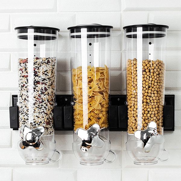 barrels cereal machine kitchen storage containers round grain dispenser oat storage tank self-service container
barrels cereal machine kitchen storage containers round grain dispenser oat storage tank self-service container