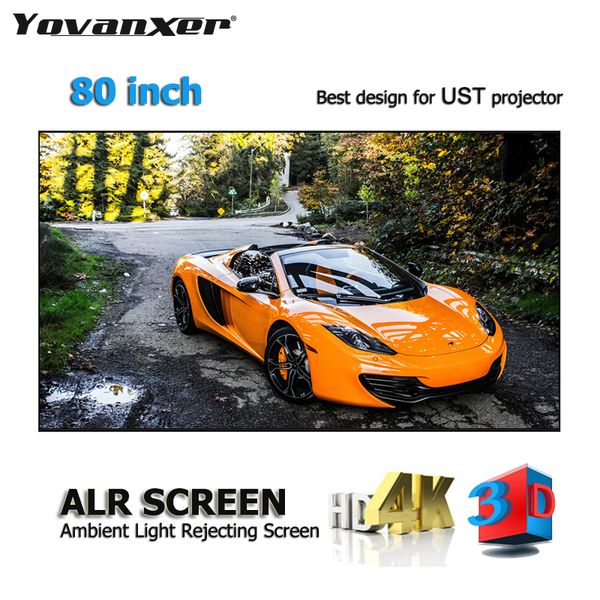 80 inch ambient light rejecting alr projection screens ultra-thin border frame specialize for kinds of laser ust projectors
80 inch ambient light rejecting alr projection screens ultra-thin border frame specialize for kinds of laser ust projectors