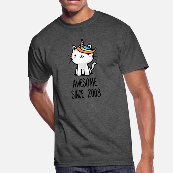 caticorn aweseome since 2008 10th birthday gift t shirt men printing short sleeve euro size s-3xl cool funny summer style kawaii shirt
caticorn aweseome since 2008 10th birthday gift t shirt men printing short sleeve euro size s-3xl cool funny summer style kawaii shirt