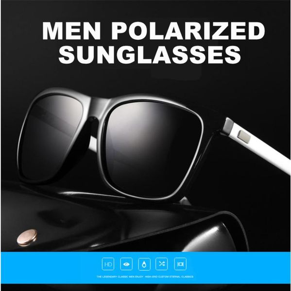 sunglasses hv-03 arrived polarized night vision glasses for male can do prescription lens, White;black
sunglasses hv-03 arrived polarized night vision glasses for male can do prescription lens, White;black