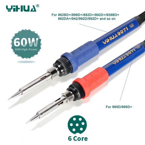 yihua 907i soldering iron 75w hakko heater soldering iron red for 995d blue for 862bd 992d station handle repair tools
yihua 907i soldering iron 75w hakko heater soldering iron red for 995d blue for 862bd 992d station handle repair tools