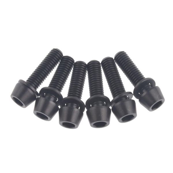 water bottles & cages titanium bicycle stem bolt mountain bike ultralight bolts tapered head screw + washer gasket-black
water bottles & cages titanium bicycle stem bolt mountain bike ultralight bolts tapered head screw + washer gasket-black