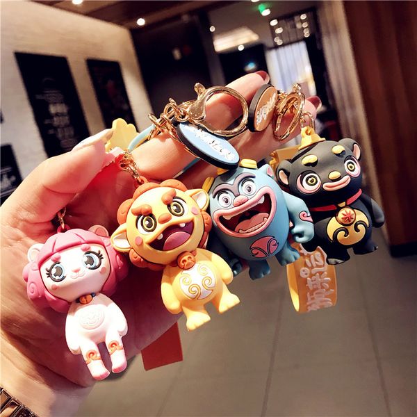 cartoon lion keychains cute jungle king animal lion key chain pendant for girl bag keyring gifts lovers bag pendant 2020, Silver
cartoon lion keychains cute jungle king animal lion key chain pendant for girl bag keyring gifts lovers bag pendant 2020, Silver