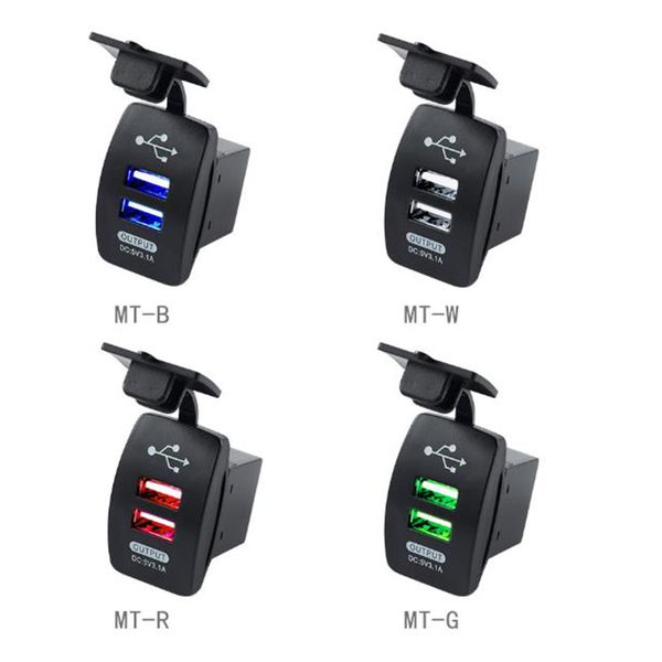 square car motorcycle boat car mobile phone charger dual usb modified 16.8v24v3.1a fast charge car charger
square car motorcycle boat car mobile phone charger dual usb modified 16.8v24v3.1a fast charge car charger