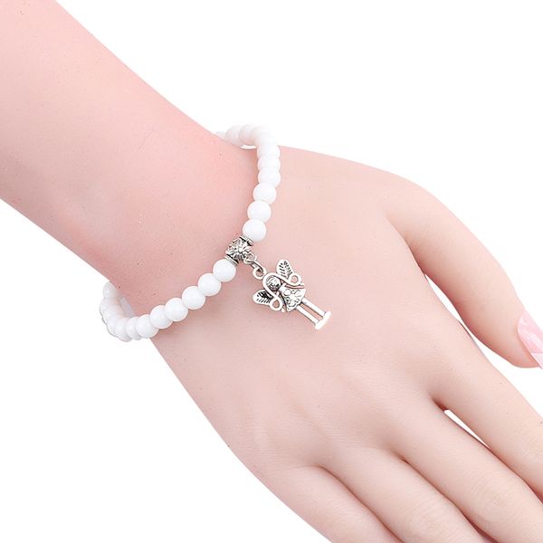 9 style white porcelain beads friendship bracelets bangles charm bracelet female natural stone gifts for women accessories, Black
9 style white porcelain beads friendship bracelets bangles charm bracelet female natural stone gifts for women accessories, Black
