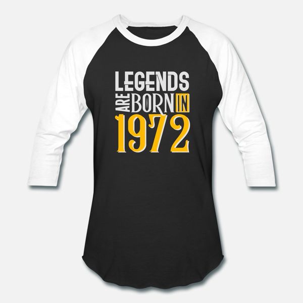 legends are born in 1972 t shirt men designs 100% cotton round neck outfit sunlight funny casual spring pattern shirt
legends are born in 1972 t shirt men designs 100% cotton round neck outfit sunlight funny casual spring pattern shirt
