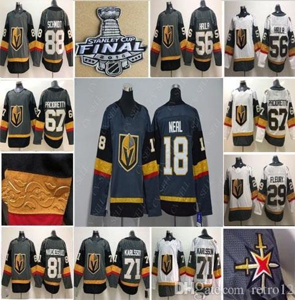 vegas golden knights hockey 29 marc-andre fleury william karlsson 67 pacioretty marchessault schmidt 61 mark stone haula alex tuch jerseys, Black;red
vegas golden knights hockey 29 marc-andre fleury william karlsson 67 pacioretty marchessault schmidt 61 mark stone haula alex tuch jerseys, Black;red