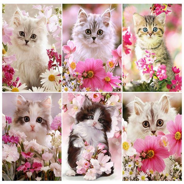 evershine diamond embroidery cat 5d diy full square diamond painting animals cross stitch mosaic wall decoration
evershine diamond embroidery cat 5d diy full square diamond painting animals cross stitch mosaic wall decoration