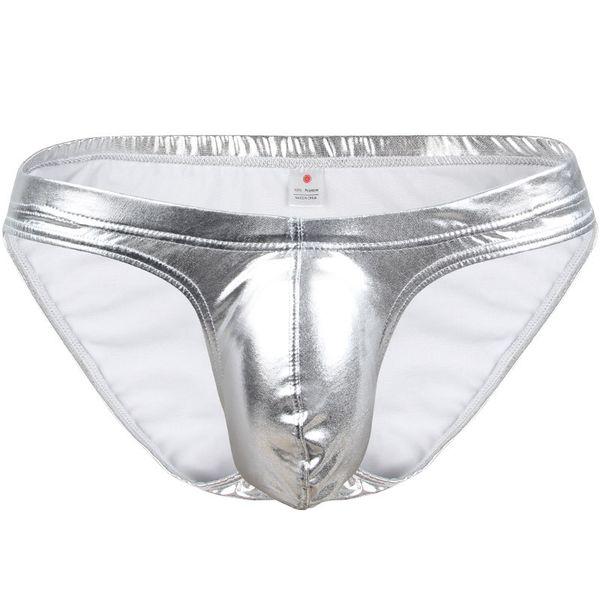 men underwear briefs mens patent leather underpants cueca masculina u pouch male panties men's briefs gay underwear pants, Black;white
men underwear briefs mens patent leather underpants cueca masculina u pouch male panties men's briefs gay underwear pants, Black;white