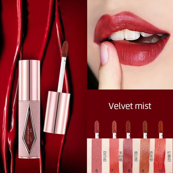 10 colors matte lip gloss moisturizing brighten skin color waterproof long-lasting colorfast lip glaze
10 colors matte lip gloss moisturizing brighten skin color waterproof long-lasting colorfast lip glaze