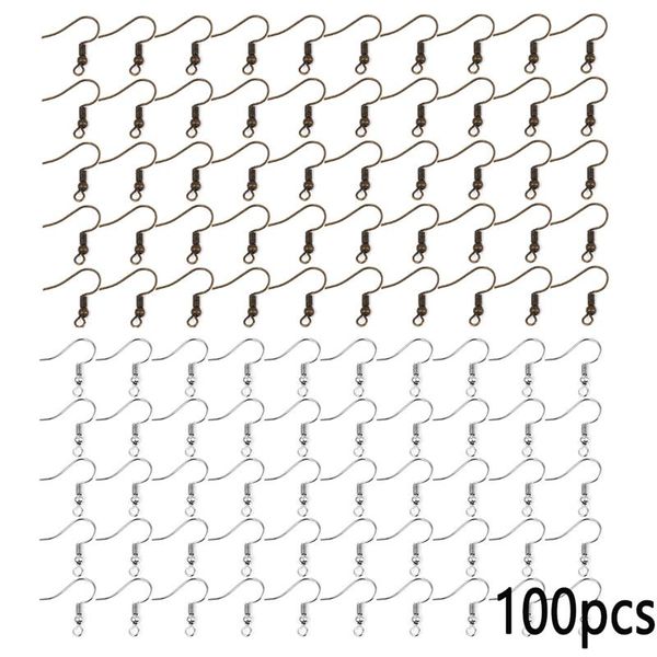 100pcs earring clasps hooks silver color earring wires findings for diy earrings components jewelry making supplies wholesale
100pcs earring clasps hooks silver color earring wires findings for diy earrings components jewelry making supplies wholesale
