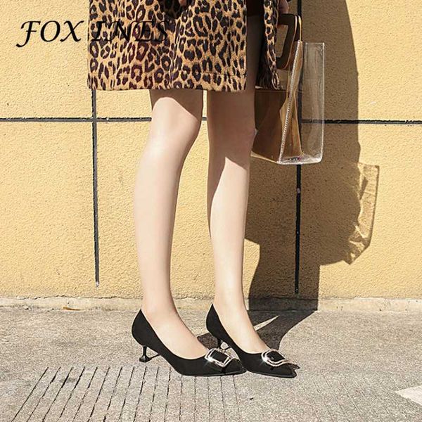 foxines high heeled women 2020 thick heel pointed point fashion diamond high heel shoes square buckle versatile single shoes, Black
foxines high heeled women 2020 thick heel pointed point fashion diamond high heel shoes square buckle versatile single shoes, Black