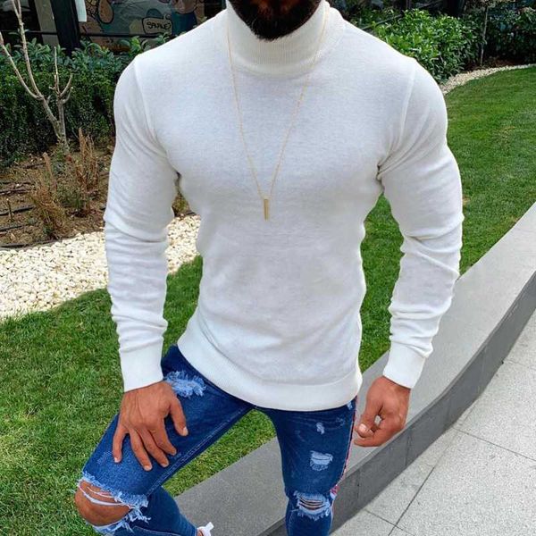 men autumn sweater large size high collar long sleeve self-cultivation tight skinny men pullover, White;black
men autumn sweater large size high collar long sleeve self-cultivation tight skinny men pullover, White;black