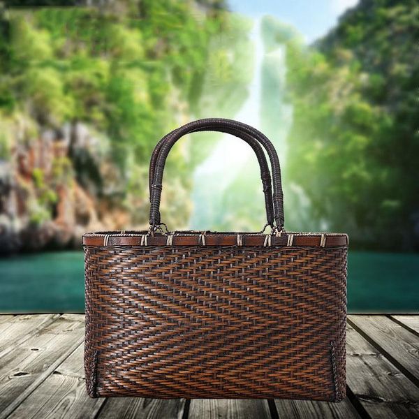 designer-protection bags handmade bamboo woven bag retro portable woven bag original bamboo woven bag natural green environmental prote
designer-protection bags handmade bamboo woven bag retro portable woven bag original bamboo woven bag natural green environmental prote