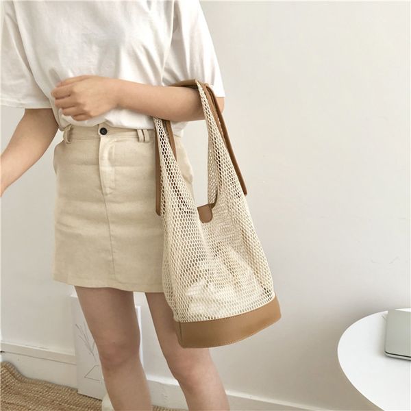 hollow out women bags fashion solid color simple casual shoulder bag summer portable fish net handbag 01-sb-bdxtqz
hollow out women bags fashion solid color simple casual shoulder bag summer portable fish net handbag 01-sb-bdxtqz