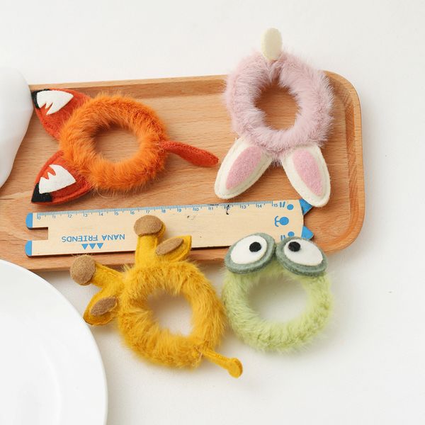 baby elastic plush hair tie hair bands cartoon animal ear rope frog giraffe ear for girls kids holder tie, Slivery;white
baby elastic plush hair tie hair bands cartoon animal ear rope frog giraffe ear for girls kids holder tie, Slivery;white