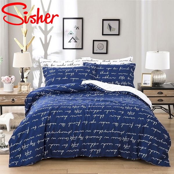 modern brief bedding set nordic letter printed size duvet cover sets blue white double king quilt covers bedclothes
modern brief bedding set nordic letter printed size duvet cover sets blue white double king quilt covers bedclothes