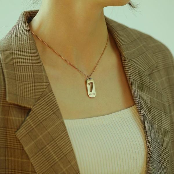 ins trendy hollow lucky number seven pendant necklaces for women jewelry stainless steel gift for her 2020 new arrivals vp948, Silver
ins trendy hollow lucky number seven pendant necklaces for women jewelry stainless steel gift for her 2020 new arrivals vp948, Silver