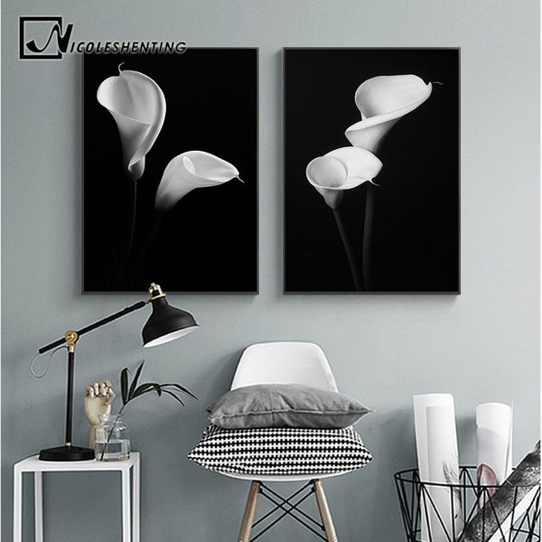 wall art canvas poster black and white flower print scandinavian painting nordic decoration picture modern living room decor
wall art canvas poster black and white flower print scandinavian painting nordic decoration picture modern living room decor