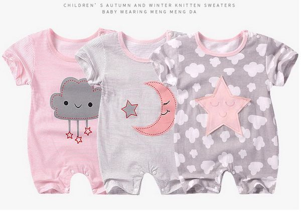 clothing sets dhl 50pcs summer baby clothes born rompers short sleeve boy girl cotton jumpsuit, White
clothing sets dhl 50pcs summer baby clothes born rompers short sleeve boy girl cotton jumpsuit, White