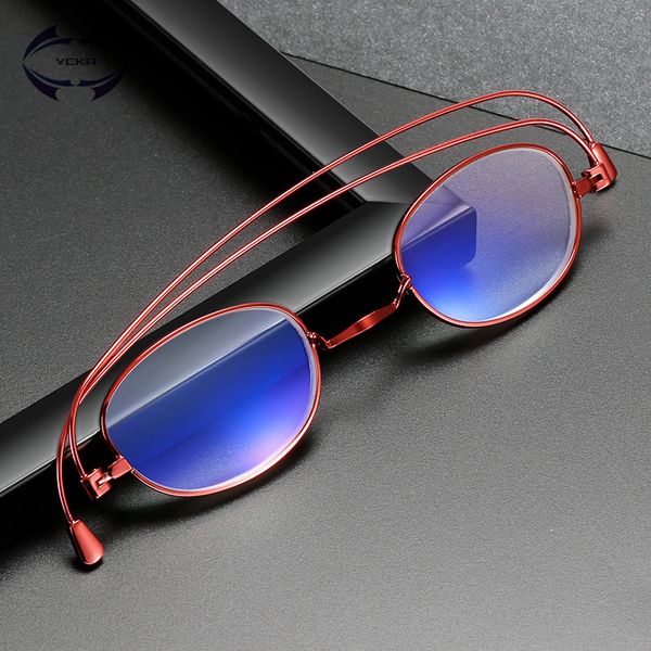 vcka anti-blue light 360 degree rotation folding reading glasses men women slim frame foldable presbyopic eyeglass +1.0 to+4.0, White;black
vcka anti-blue light 360 degree rotation folding reading glasses men women slim frame foldable presbyopic eyeglass +1.0 to+4.0, White;black